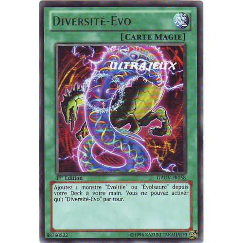 Yu-Gi-Oh! - Gaov-Fr058 - Diversité-Evo - Rare