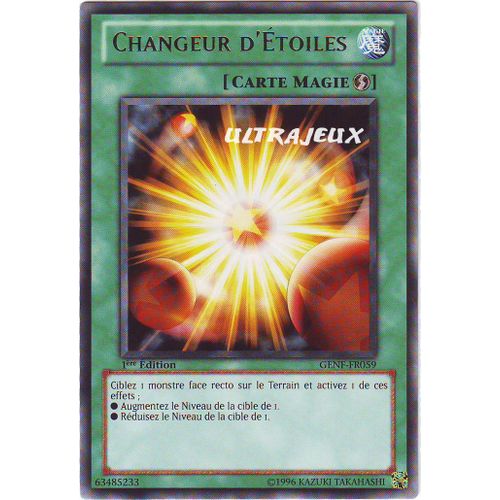 Yu-Gi-Oh! - Genf-Fr059 - Changeur D'etoiles - Rare