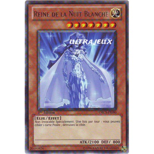 Yu-Gi-Oh! - Orcs-Fr090 - Reine De La Nuit Blanche - Rare