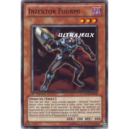 Yu-Gi-Oh! - Orcs-Fr018 - Inzektor Fourmi - Commune