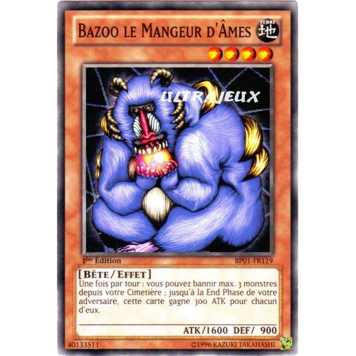 Yu-Gi-Oh! - Bp01-Fr119 - Bazoo Le Mangeur D'âmes - Commune