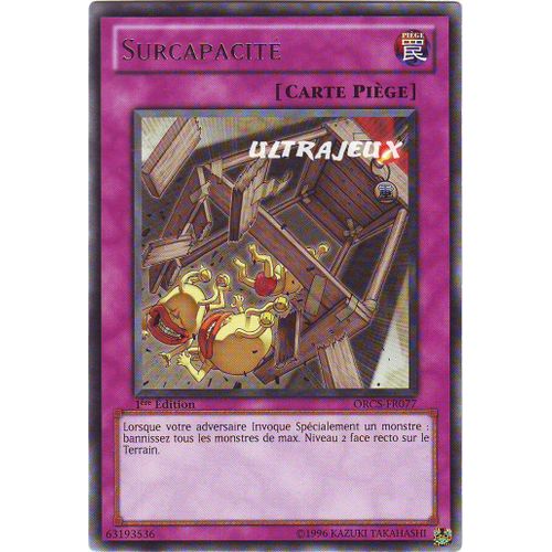 Yu-Gi-Oh! - Orcs-Fr077 - Surcapacité - Rare