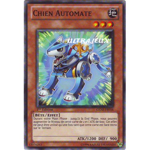 Yu-Gi-Oh! - Genf-Fr016 - Chien Automate - Commune