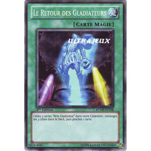 Yu-Gi-Oh! - Rymp-Fr108 - Le Retour Des Gladiateurs - Commune