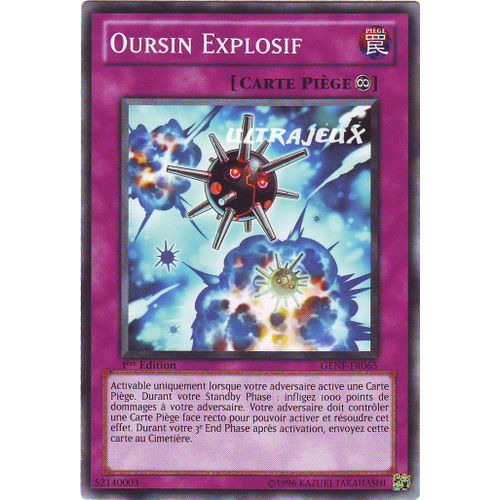 Yu-Gi-Oh! - Genf-Fr065 - Oursin Explosif - Commune