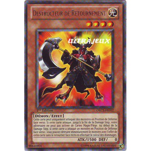 Yu-Gi-Oh! - Orcs-Fr012 - Destructeur De Retournement - Rare