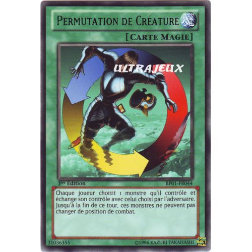 Yu-Gi-Oh! - Bp01-Fr044 - Permutation De Créature - Rare