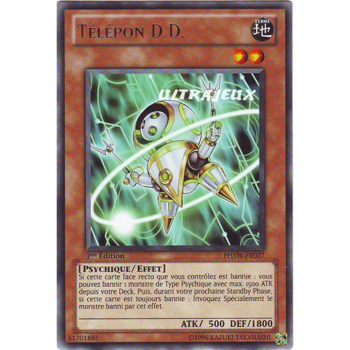 Yu-Gi-Oh! - Phsw-Fr027 - Télépon D.D. - Rare