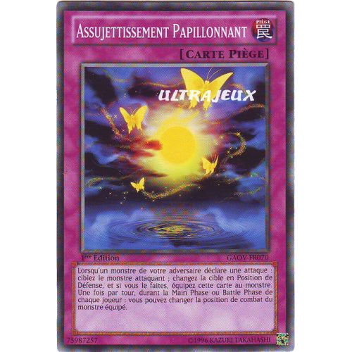 Yu-Gi-Oh! - Gaov-Fr070 - Assujettissement Papillonnant - Commune