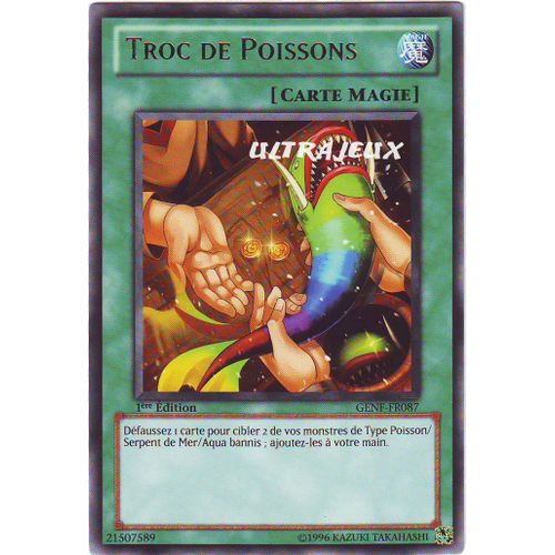 Yu-Gi-Oh! - Genf-Fr087 - Troc De Poissons - Rare