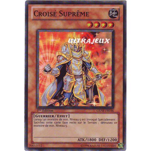 Yu-Gi-Oh! - Genf-Fr036 - Croisé Suprême - Super Rare