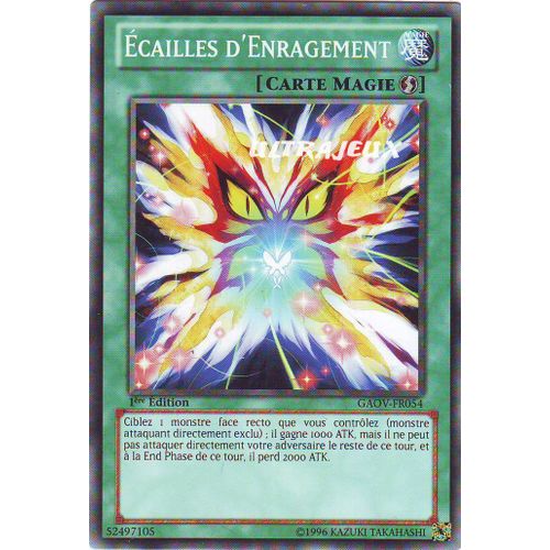 Yu-Gi-Oh! - Gaov-Fr054 - Ecailles D'enragement - Commune