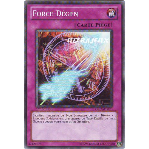 Yu-Gi-Oh! - Orcs-Fr073 - Force-Dégen - Commune