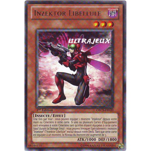 Yu-Gi-Oh! - Orcs-Fr020 - Inzektor Libellule - Rare