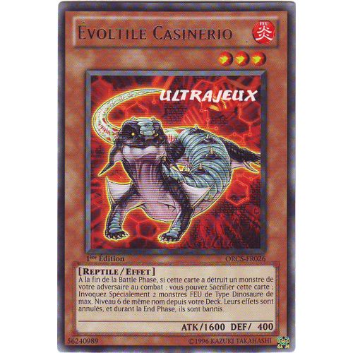 Yu-Gi-Oh! - Orcs-Fr026 - Evoltile Casinerio - Rare