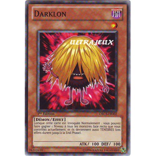 Yu-Gi-Oh! - Orcs-Fr002 - Darklon - Commune