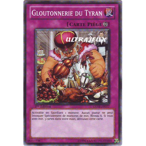 Yu-Gi-Oh! - Genf-Fr077 - Gloutonnerie Du Tyran - Commune