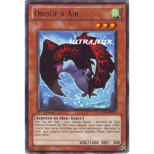 Yu-Gi-Oh! - Genf-Fr021 - Orque À Air - Rare