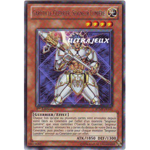 Yu-Gi-Oh! - Rymp-Fr101 - Garoth Le Guerrier, Seigneur Lumière - Rare