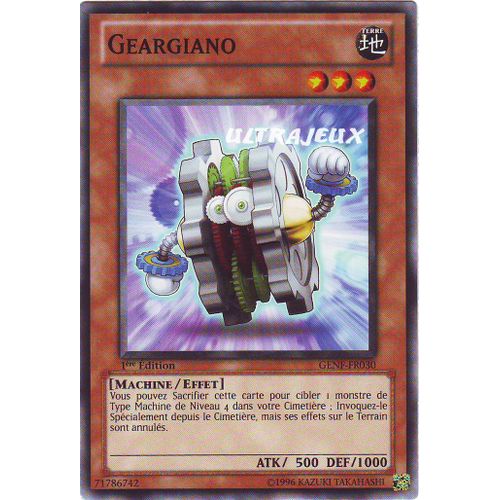 Yu-Gi-Oh! - Genf-Fr030 - Geargiano - Commune