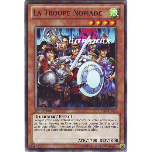 Yu-Gi-Oh! - Gaov-Fr040 - La Troupe Nomade - Commune