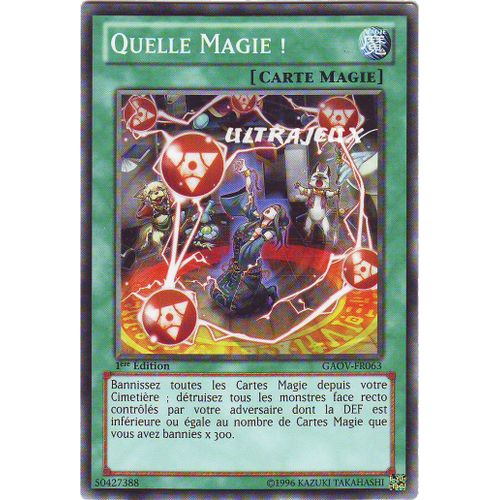 Yu-Gi-Oh! - Gaov-Fr063 - Quelle Magie ! - Commune