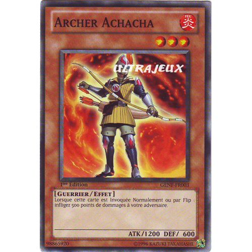 Yu-Gi-Oh! - Genf-Fr003 - Archer Achacha - Commune