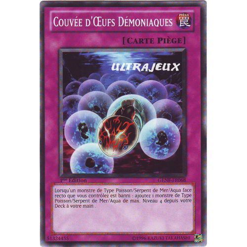 Yu-Gi-Oh! - Genf-Fr068 - Couvée D'oeufs Démoniaques - Commune
