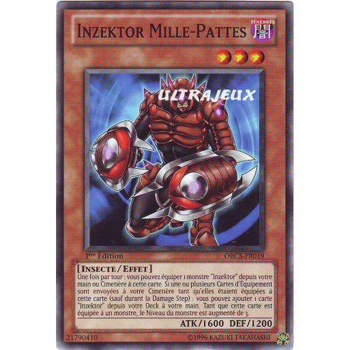 Yu-Gi-Oh! - Orcs-Fr019 - Inzektor Mille-Pattes - Commune