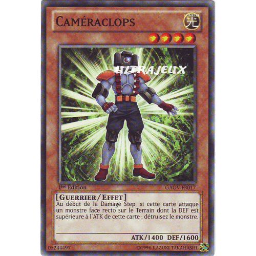 Yu-Gi-Oh! - Gaov-Fr017 - Caméraclops - Commune