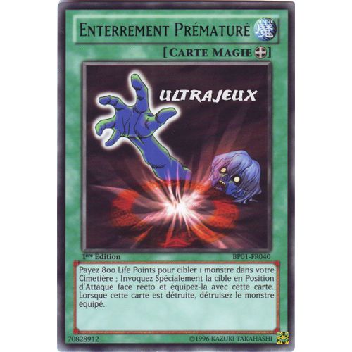 Yu-Gi-Oh! - Bp01-Fr040 - Enterrement Prématuré - Rare