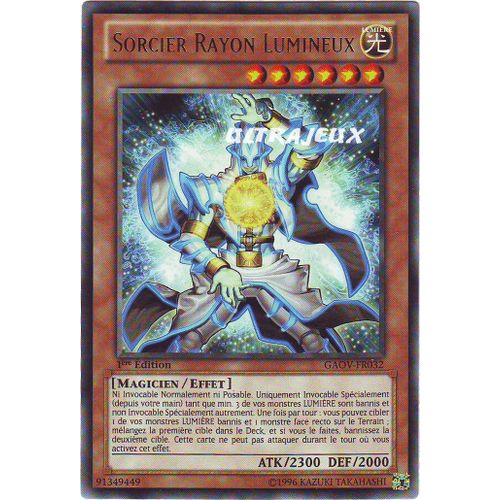 Yu-Gi-Oh! - Gaov-Fr032 - Sorcier Rayon Lumineux - Rare