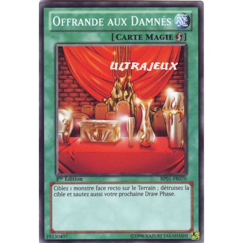 Yu-Gi-Oh! - Bp01-Fr070 - Offrande Aux Damnés - Commune