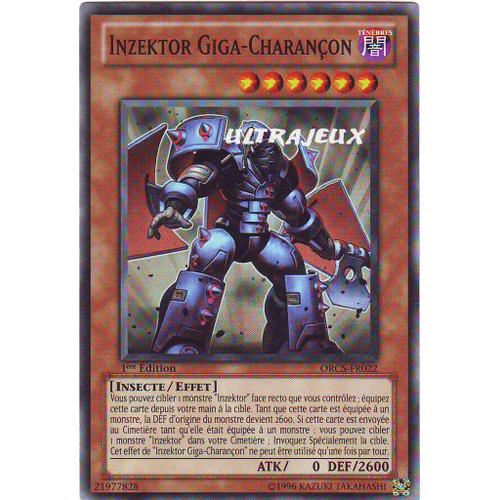 Yu-Gi-Oh! - Orcs-Fr022 - Inzektor Giga-Charançon - Commune