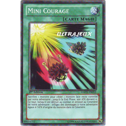 Yu-Gi-Oh! - Gaov-Fr052 - Mini Courage - Commune
