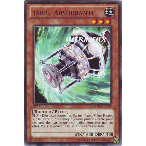 Yu-Gi-Oh! - Gaov-Fr037 - Jarre Absorbante - Rare