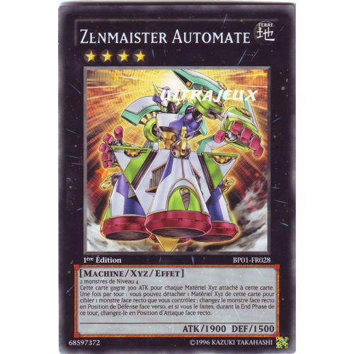 Yu-Gi-Oh! - Bp01-Fr028 - Zenmaister Automate - Rare
