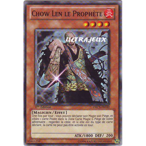Yu-Gi-Oh! - Orcs-Fr032 - Chow Len Le Prophète - Commune