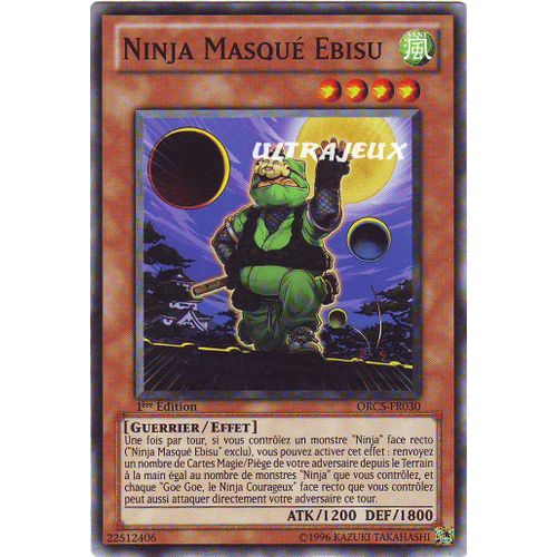 Yu-Gi-Oh! - Orcs-Fr030 - Ninja Masqué Ebisu - Commune