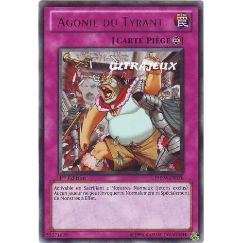 Yu-Gi-Oh! - Phsw-Fr076 - Agonie Du Tyrant - Rare