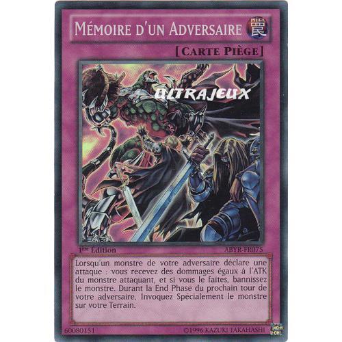 Yu-Gi-Oh! - Abyr-Fr075 - Mémoire D'un Adversaire - Super Rare