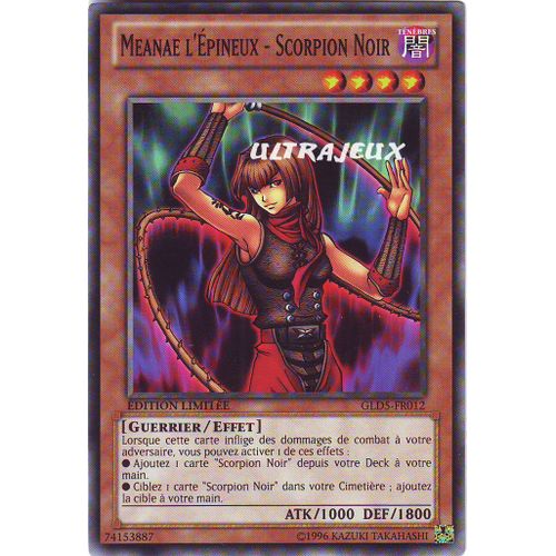 Yu-Gi-Oh! - Gld5-Fr012 - Meanae L'epineux - Scorpion Noir - Commune