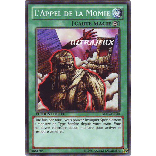 Yu-Gi-Oh! - Gld5-Fr040 - L'appel De La Momie - Commune