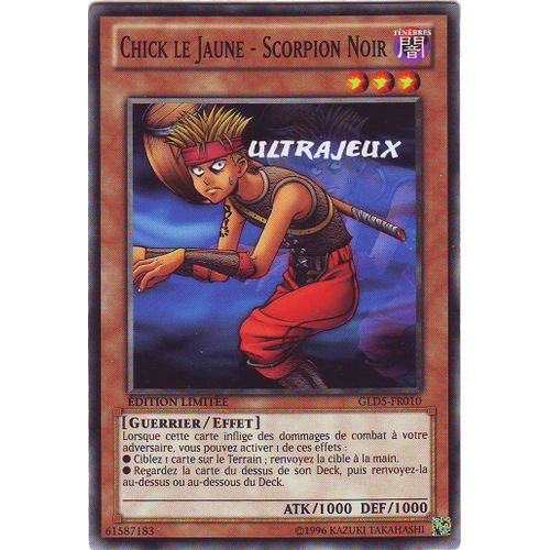 Yu-Gi-Oh! - Gld5-Fr010 - Chick Le Jaune - Scorpion Noir - Commune