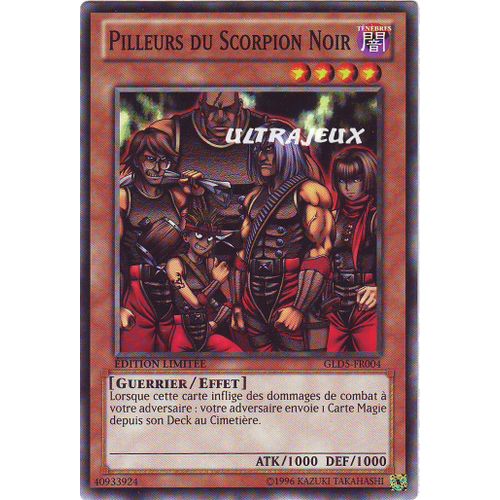 Yu-Gi-Oh! - Gld5-Fr004 - Pilleurs Du Scorpion Noir - Commune