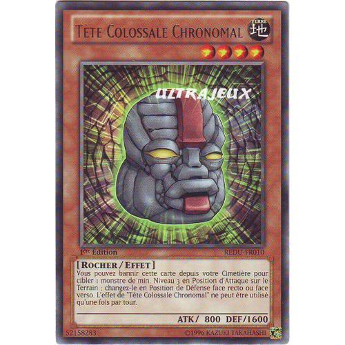 Yu-Gi-Oh! - Redu-Fr010 - Tête Colossale Chronomal - Rare