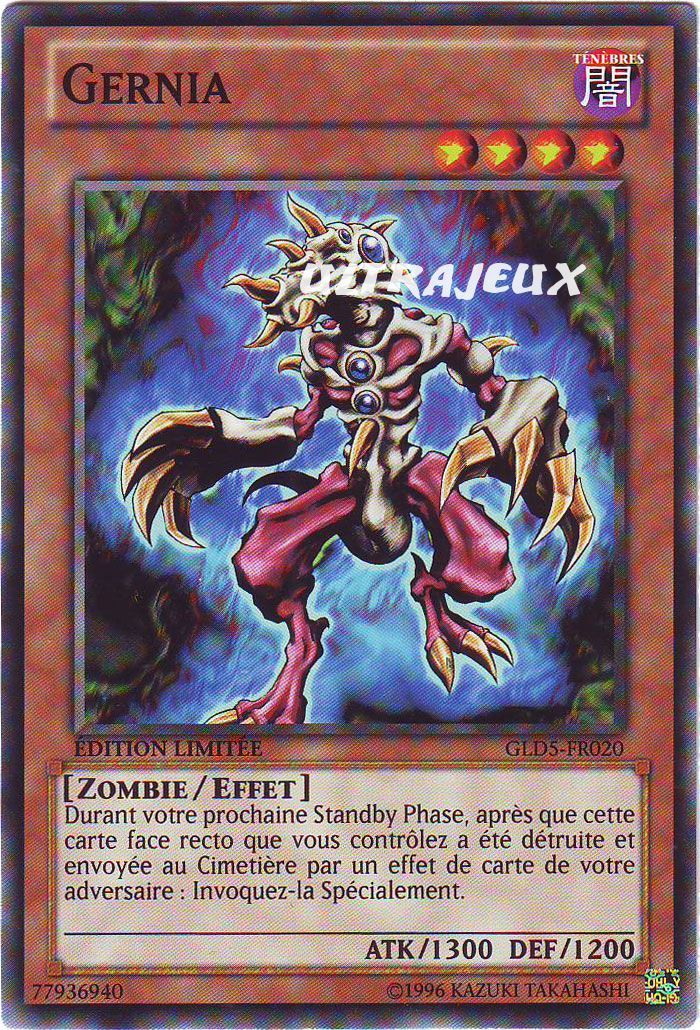 Yu-Gi-Oh! - Gld5-Fr020 - Gernia - Commune