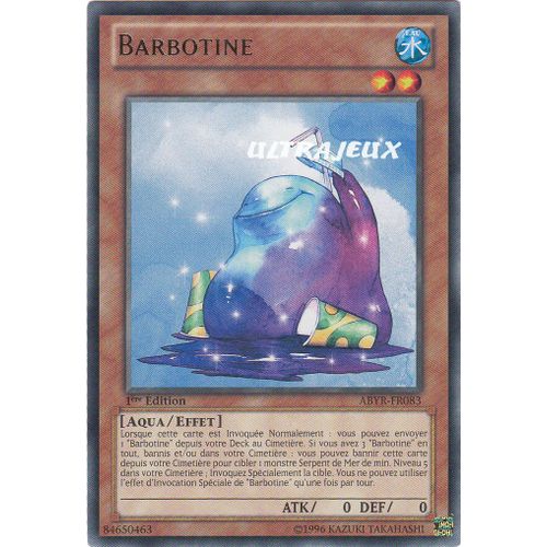 Yu-Gi-Oh! - Abyr-Fr083 - Barbotine - Rare