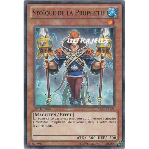 Yu-Gi-Oh! - Abyr-Fr021 - Stoïque De La Prophétie - Commune