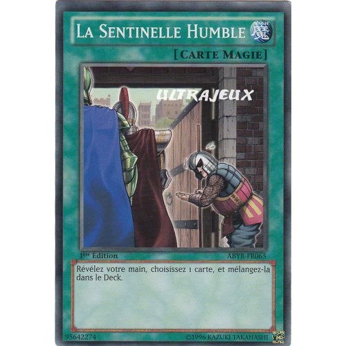 Yu-Gi-Oh! - Abyr-Fr065 - La Sentinelle Humble - Commune